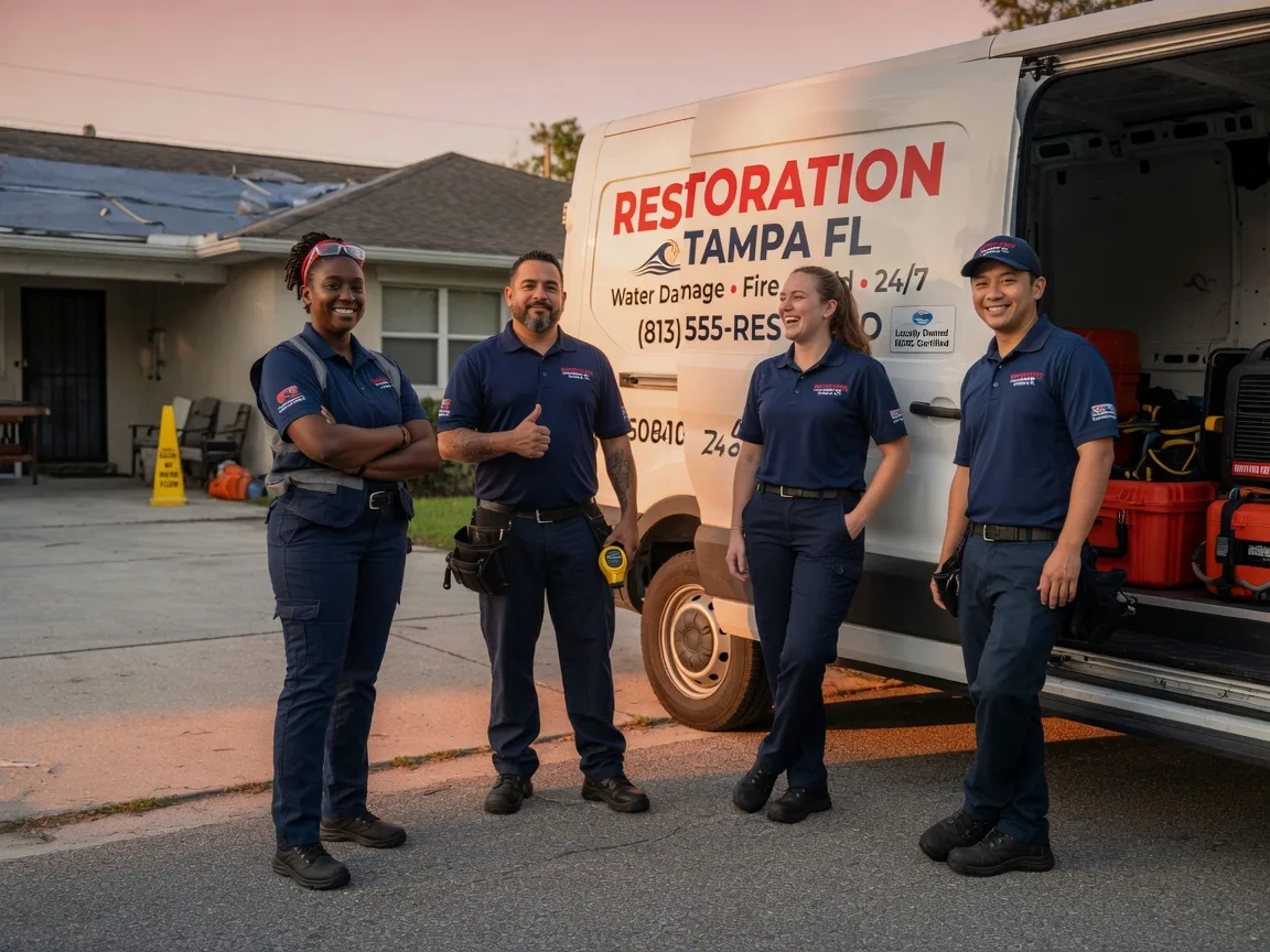 Water Damage Restoration company in Coolidge, TX